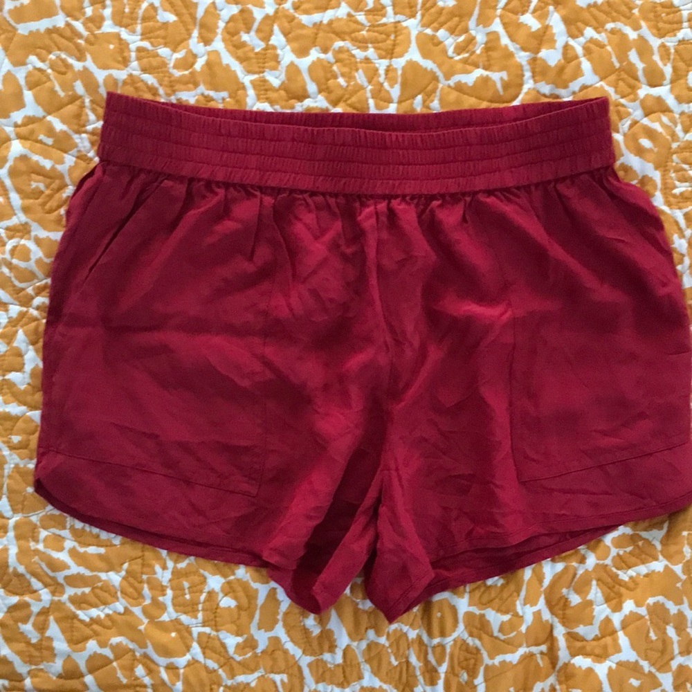 Joie red shorts size 4